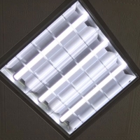 600*600一體化格柵燈3*8W